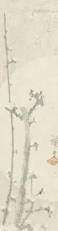 Envelope Prints: Japan, Hiroshige (I), Utagawa, Plum Blossom and Moon