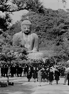 Buddha Prints: Japan, Kamakura, Amida Buddha Statue