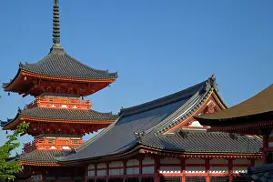 Kyoto Prints: Japan, Kyoto, Kiyomizu-dera Temple