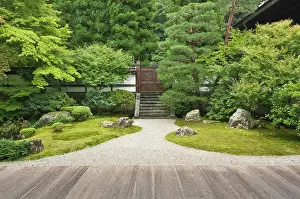 Horticultural Prints: Japan, Kyoto, Sennyuji Temple Garden