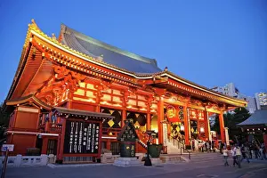 Asakusa Prints: Japan, Tokyo, Asakusa, Asakusa Kannon Temple