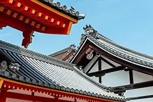 Close View Prints: Japanese Architecture, Roofs, Shishin-den Hall