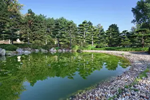 Japanese Prints: Japanese garden, North Park (Nordpark)