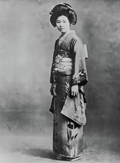 1950 Prints: Japanese Prince To Wed -- Miss Kuko Tokugawa