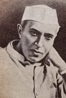 Establishment Prints: Jawaharlal Nehru (1889 - 1964) first Prime Minister of India