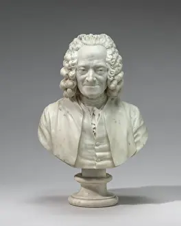 Jean Prints: Jean Antoine Houdon, Voltaire, 1778 Jean-Antoine Houdon (French)