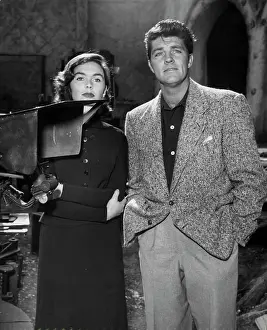 Picture Prints: Jean Simmons, Dale Robertson. June 10, 1955