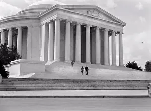 Columns Prints: Jefferson Memorial dedication, Washington DC