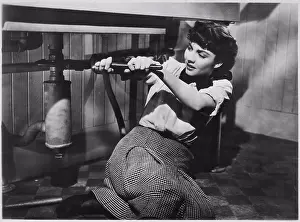 Actress Prints: Jennifer Jones, on-set of the Film, 'Cluny Brown', 20th Century-Fox, 1946