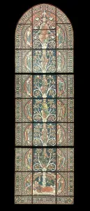 Stained Prints: The Jesse Tree 12th Century Stained Glass Chartres Cathedral, France