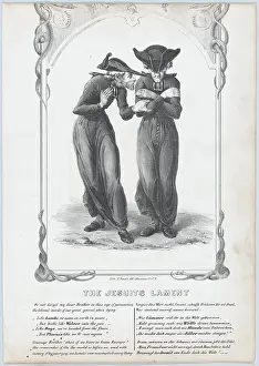 Francis Prints: The Jesuits Lament before 1854 Francis Raab American