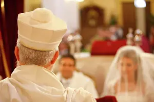 Back View Prints: Jewish wedding, Neuilly_sur_Seine, Hauts de Seine, France, Europe