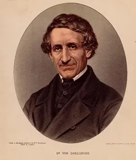 Catholic Prints: Johan Joseph Ignaz Dollinger or Doellinger (1799-1890)