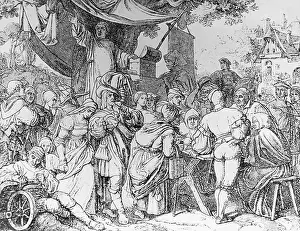 Faithuk Prints: Johann Tetzel Sells Indulgences in Germany Artist Unknown