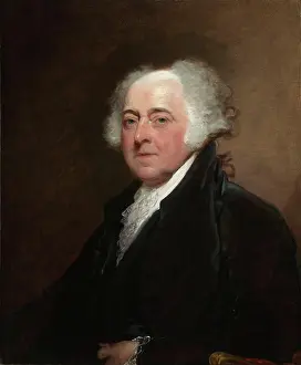 John Adams A18236 Painting; oil on canvas; overall: 73