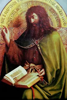 Testament Prints: John the Baptist Jan van Eyck (1390-1441/ Flemish)