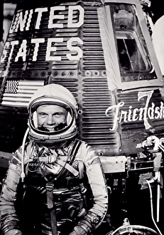 Pilot Prints: John H. Glenn Jr. Mercury-Atlas 6 Friendship 7 Craft, 1962