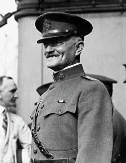 Mustache Prints: John J. Pershing General U.S. Army (1860-1948)