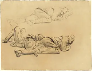 Studies Prints: John Singer Sargent, Studies for Gassed, 1918 1919 Studies for Gassed