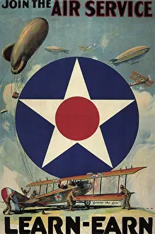 Aviation Prints: Join the Air Service