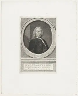 Stad Prints: Jonas Witsen, Burgemeester der Stad Amsterdam ca