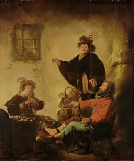 Dreams Prints: Joseph in Prison Interpreting the Dreams of Pharaoh's Butler and Baker
