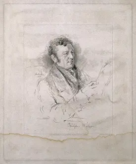 Joseph Prints: Joseph Wilson. Lithograph by J. W. Edwards, 1855, after G. Richmond, 1835