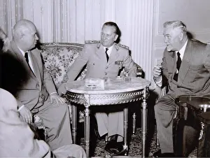 1955 Prints: Josip Broz Tito, Nikita Khrushchev and Nikolai Bulganin, Anonymous