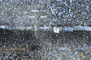 Achievement Prints: Jubilating Argentinean soccer fans