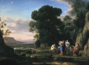 Starting Prints: Judgement of Paris by Claude Lorrain