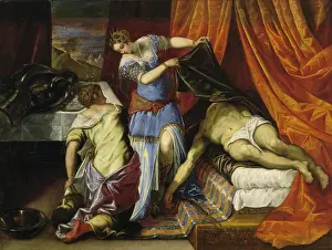 Old Testament Prints: Judith and Holofernes by Tintoretto