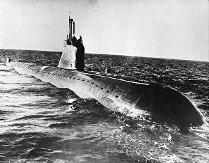 1960s Prints: K-3 Leninsky Komsomol, the first nuclear submarine of the Soviet Union, Anonymous
