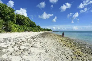 Paradisiac Prints: Kaiji Beach on Taketomi Island in the Yaeyama Islands of Okinawa