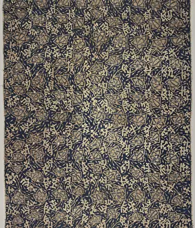 Vine Prints: Kain panjang (long sarong), Medium: cotton Technique: wax resist dyeing (batik) on plain weave