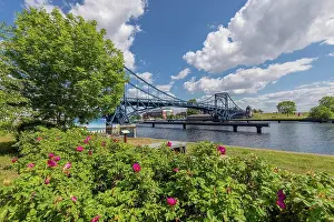 Coast Prints: Kaiser Wilhelm Bridge, Great Port, Wilhelmshaven, Lower Saxony, Germany