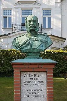 Emperor Prints: Kaiser Wilhelm Memorial in front of Villa Staudt