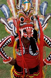 Precision Prints: Kandy, Kandyan Dance Mask