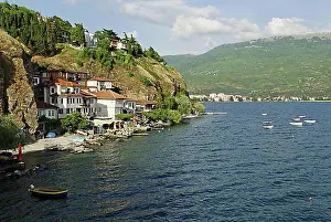 Body Of Water Prints: Kaneo on Lake Ohrid, UNESCO World Heritage Site