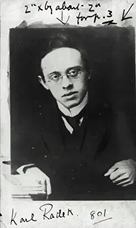 Soviet Union Prints: Karl Radek. March 13, 1935