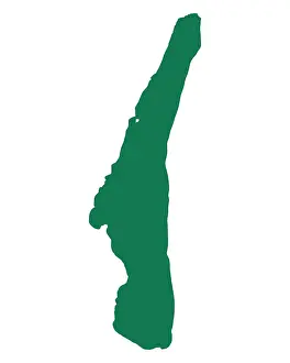 2017 Prints: Karte vom Starnberger See - Map of Lake Starnberg Karte vom Starnberger See - Map of Lake Starnberg Copyright: xZoonar