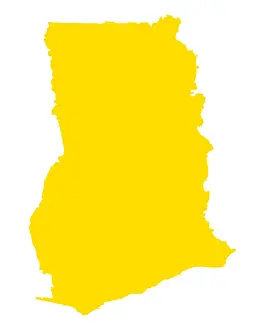 Grafik Prints: Karte von Ghana - Map of Ghana Karte von Ghana - Map of Ghana Copyright: xZoonar