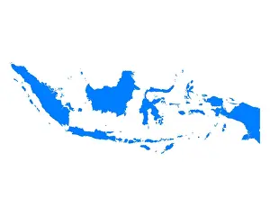 Reise Prints: Karte von Indonesien - Map of Indonesia Karte von Indonesien - Map of Indonesia Copyright: xZoonar