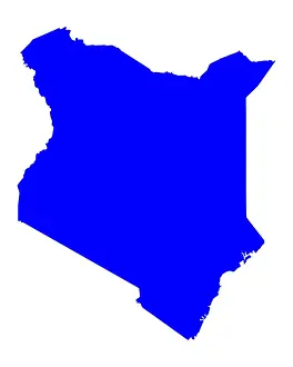 Grafik Prints: Karte von Kenia - Map of Kenya Karte von Kenia - Map of Kenya Copyright: xZoonar