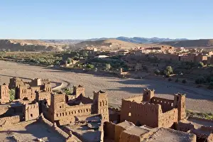 Historical Buildings Prints: Kashba in Ait-Ben-Haddou, Unesco World Heritage