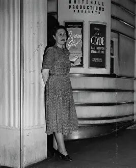 Theatre Prints: Kathleen Robinson has kept king's cross Minerva theatre (Member of healthy Grazing family)