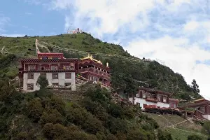 Trips Prints: Katok Dorjeden Monastery, first Nyingma Gompa founded in 1159 AD - Kham
