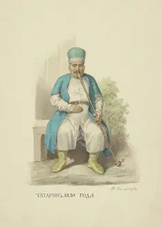 Muslim Prints: Kazan Tatar Man of 1830 (From the series Clothing of the Russian state)