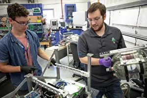 Deep Space Prints: Kennedy Space Center employee Jonathan Gleeson (right)