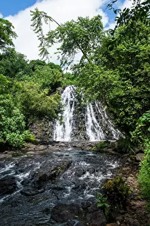 Federated States Of Micronesia Prints: Kepirohi waterfall, Pohnpei (Ponape)
