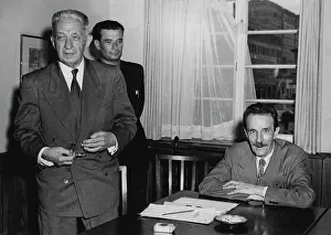 Revolutionary Prints: Kerensky Forms Council To Free Russia -- Alexander Kerensky (left)